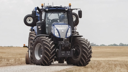 Conceptul  New Holland NHDrive - un tractor autonom pentru agricultura de mâine